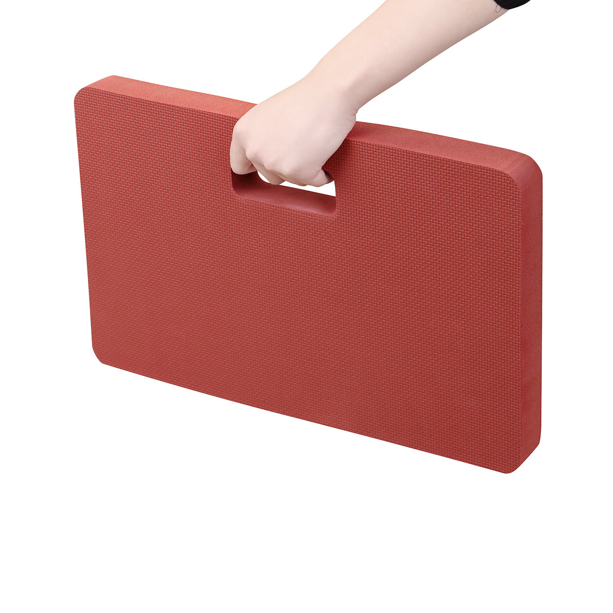 Zenova Thick Kneeling Pad, Garden & Bathtub Kneeler for Baby Bath Knee Pad Cushion for Gardening, Yard Work, Yoga-Red