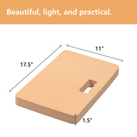 Zenova Thick Kneeling Pad, Garden & Bathtub Kneeler for Baby Bath Knee Pad Cushion for Gardening, Yard Work, Yoga-Beige