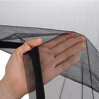 Zenova Universal Replacement Mesh Netting Fabric Screen Wall Curtain with Zipper for 10x12ft Canopy Tent