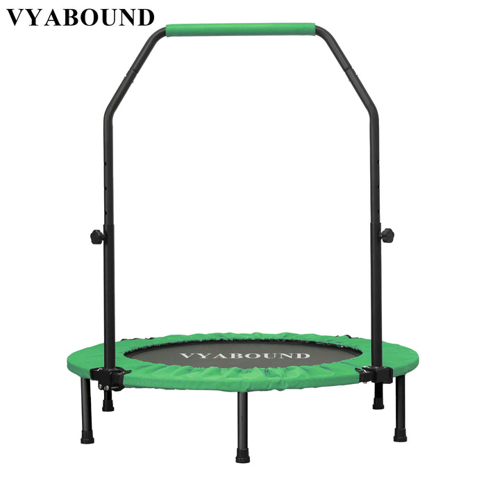 VyaBound 40" Mini Trampoline for Adults and Kids Exercise Rebounder Fitness Trampoline Max Load 330lbs