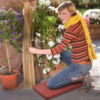 Zenova Thick Kneeling Pad, Garden & Bathtub Kneeler for Baby Bath Knee Pad Cushion for Gardening, Yard Work, Yoga-Red