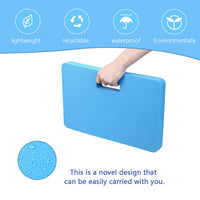 Zenova Thick Kneeling Pad, Garden & Bathtub Kneeler for Baby Bath Knee Pad Cushion for Gardening, Yard Work, Yoga-Sky Blue