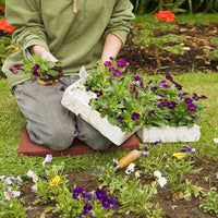 Zenova Thick Kneeling Pad, Garden & Bathtub Kneeler for Baby Bath Knee Pad Cushion for Gardening, Yard Work, Yoga-Red