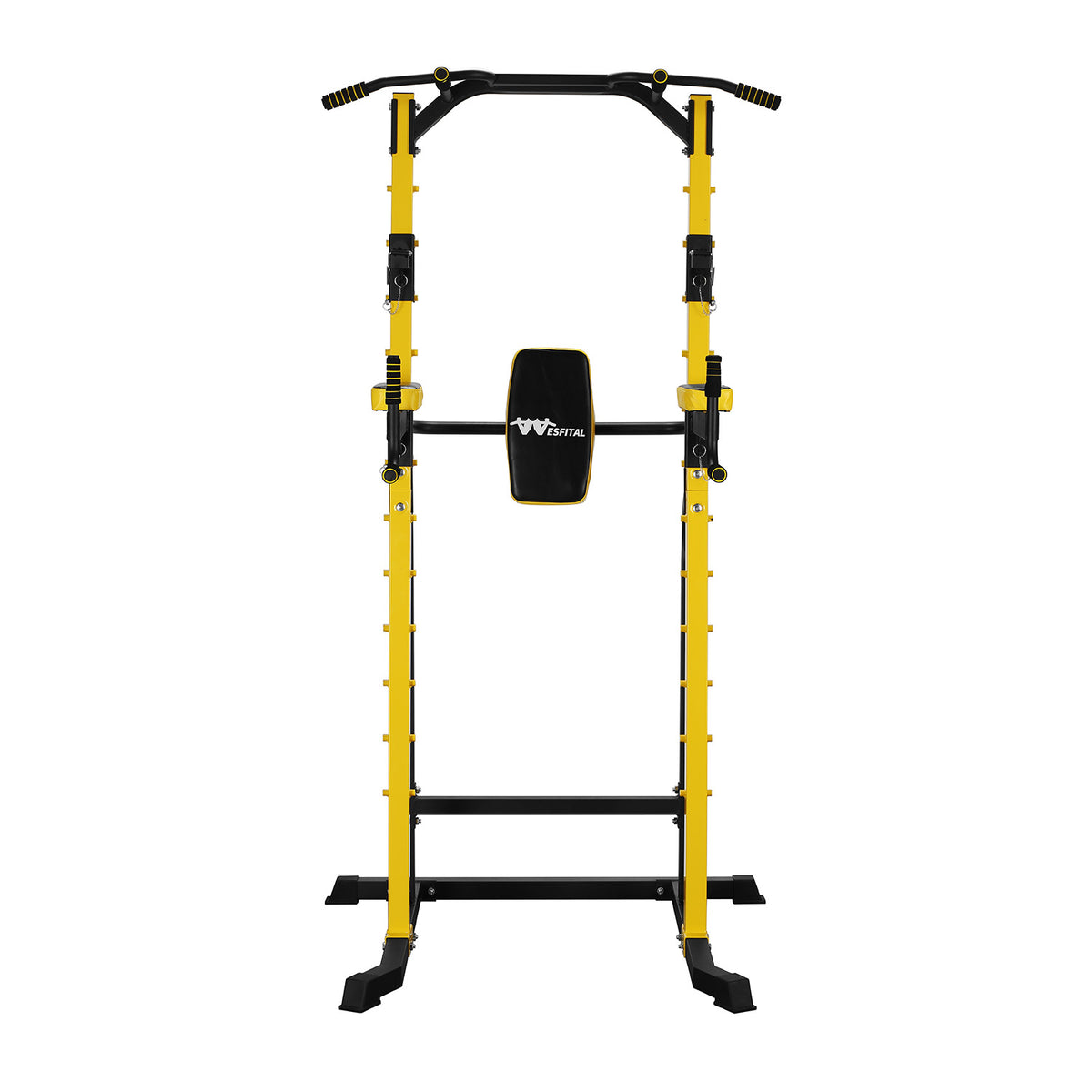 ZENOVA Power Tower Pull Up Bar Station Multi-Function Gym Equipment for Dip Stand Pull up Chin Up, Home Strength Gym Equipment,Power Rack