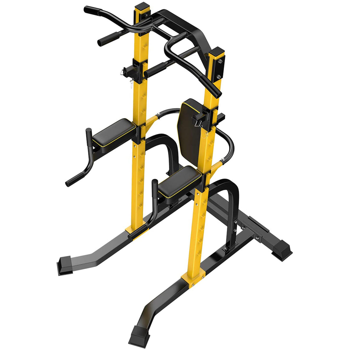 ZENOVA Power Tower Pull-Up Bars Dip Stand Pull Up Stations for Home Workout Strength Training Equipment