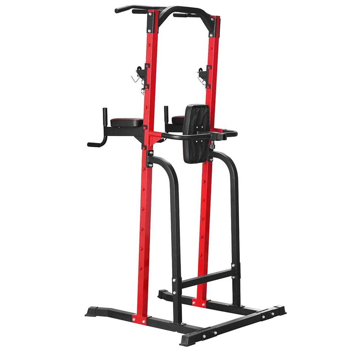 ZENOVA Power Tower Pull-Up Bars Dip Stand Pull Up Stations for Home Workout Strength Training Equipment