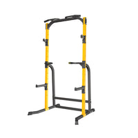 ZENOVA Power Rack Squat Stand with J-Hooks, Fitness Multi-Function Power Tower Dip Station Squat Stand, 800LBS Weight Capacity